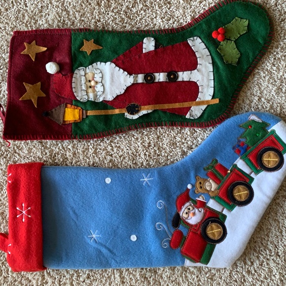 2 Christmas Stockings - Picture 3 of 9
